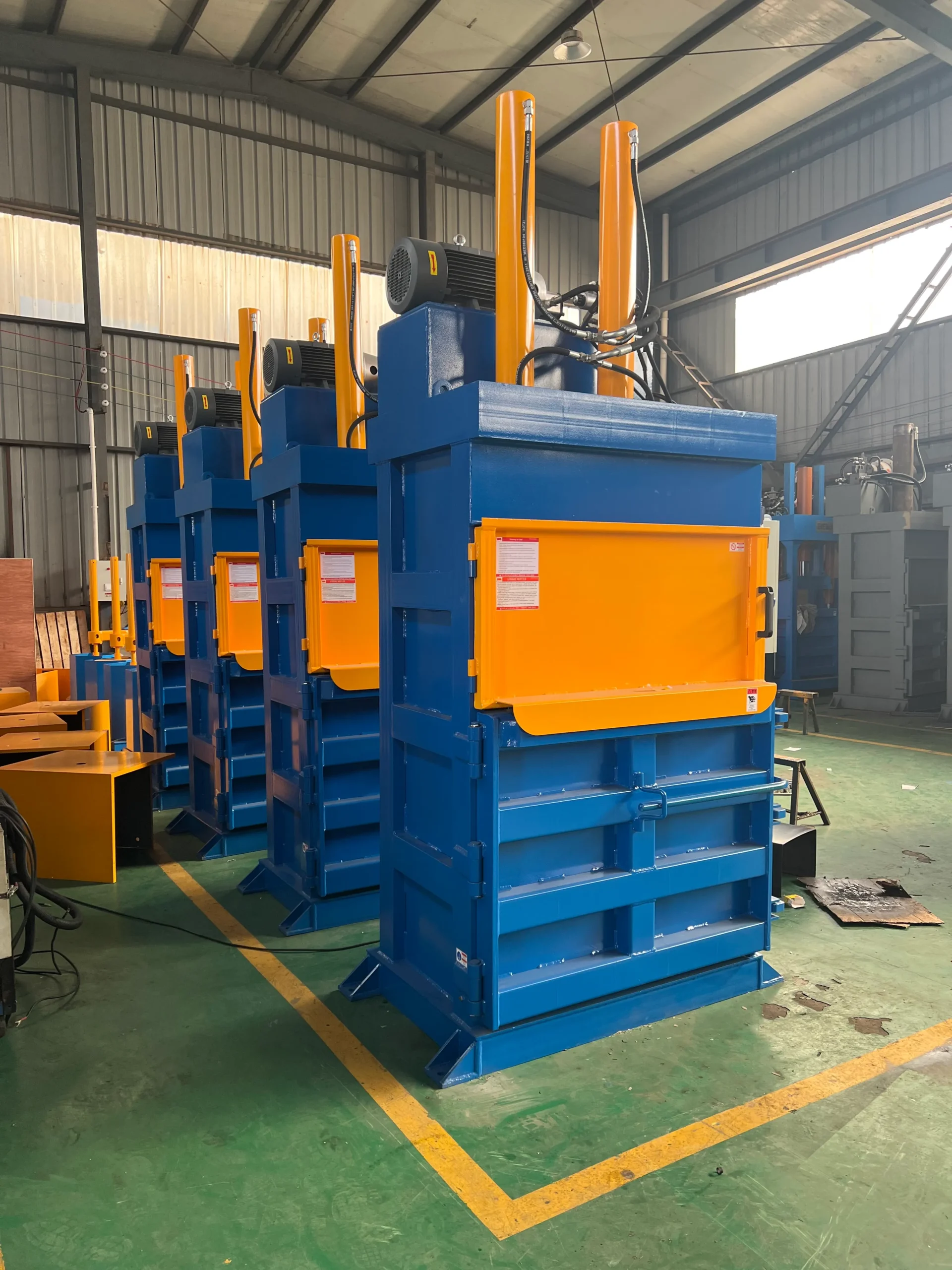 Double Cylinder Hydraulic Baler
