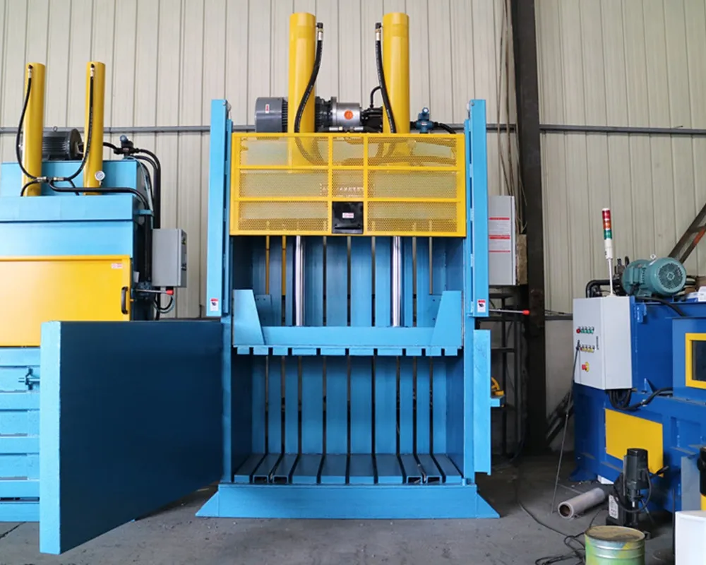 Dual Cylinder Baling Machine