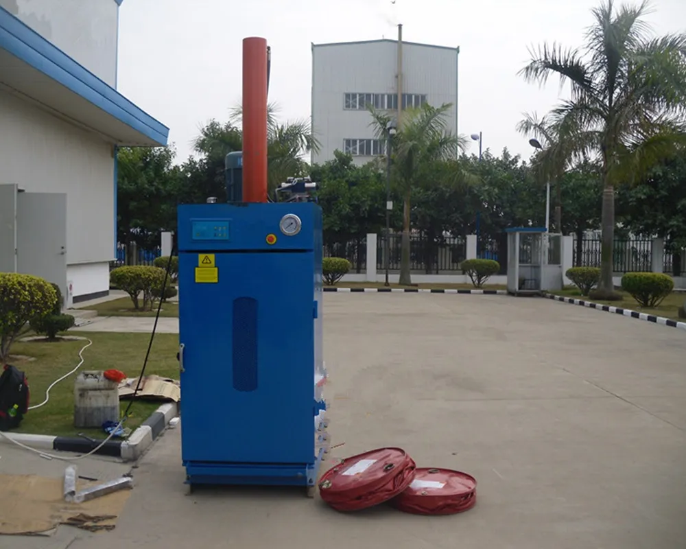 Easy operation drum flattener