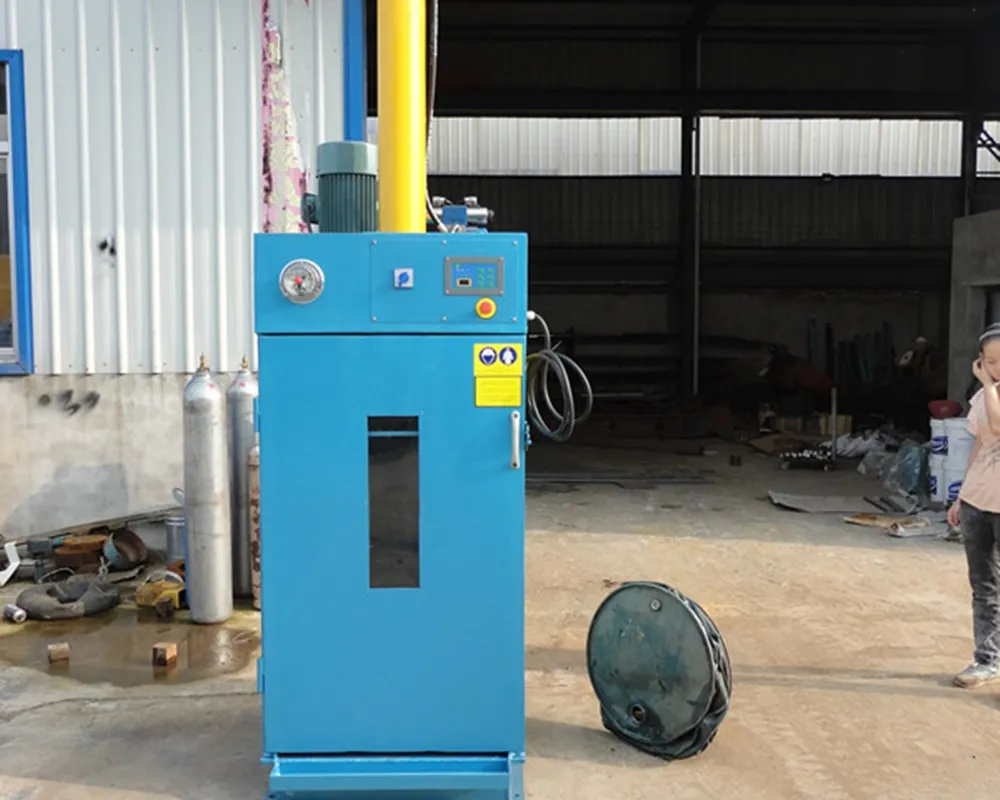 Oil drum recycling machine