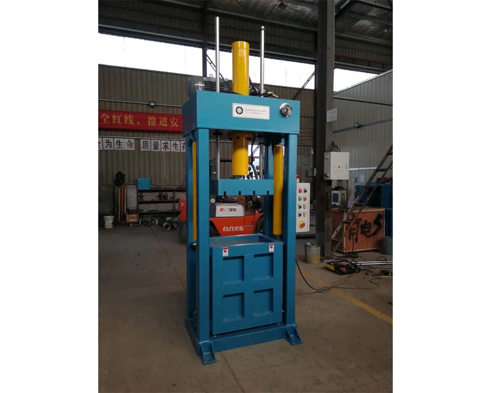 used clothing baler